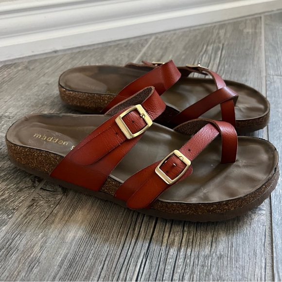 Steve Madden Shoes Madden Girl Bryceee Footbed Sandals Poshmark